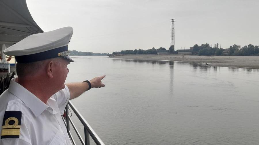 Landini: «Il fiume Po sta diventando un’autostrada di sabbia»