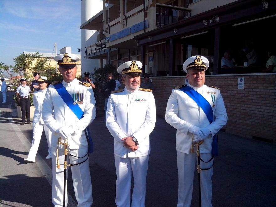 Cambio della guardia al comando della Capitaneria di porto di Viareggio 