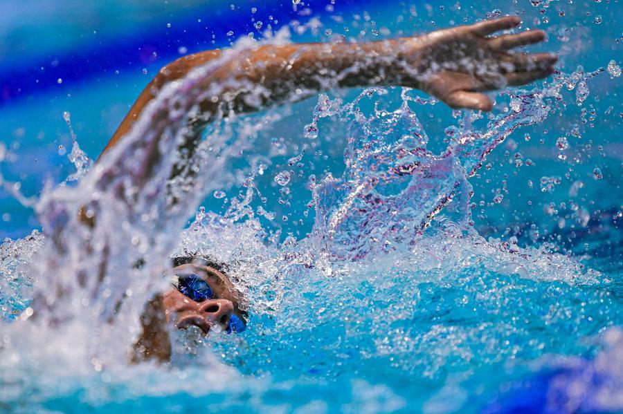 Foto Gian Mattia D'Alberto - LaPresse
25-06-2022 Budapest
sport nuoto
19mi Campionati del mondo FINA Budapest 2022
nella foto:  Gregorio Paltrinieri ITA

Ph Gian Mattia D'Alberto - LaPresse
2022-06-25 Budapest
Sport swimming
19th FINA World Championships Budapest 2022
in the photo:  Gregorio Paltrinieri ITA

