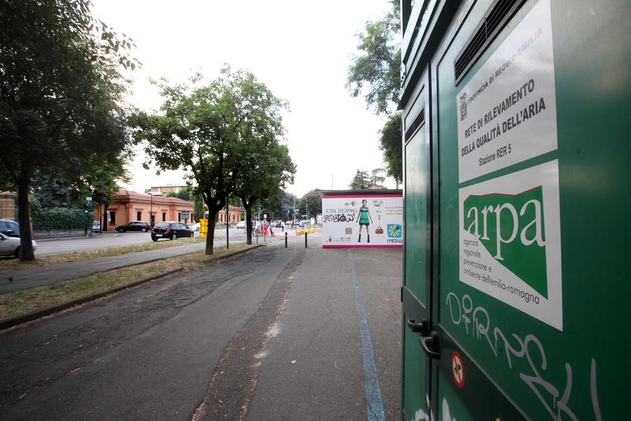 CENTRALINA RILEVAMENTO QUALITA' DELL ARIA ARPA VIALE TIMAVO REGGIO EMILIA