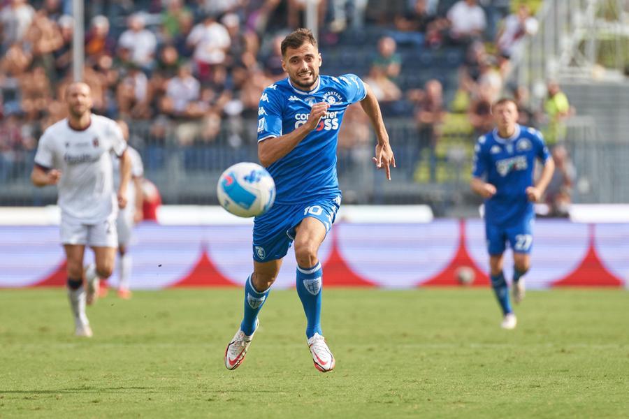 Partita Empoli Bologna, Nedim Bajrami - Foto Carlo Sestini