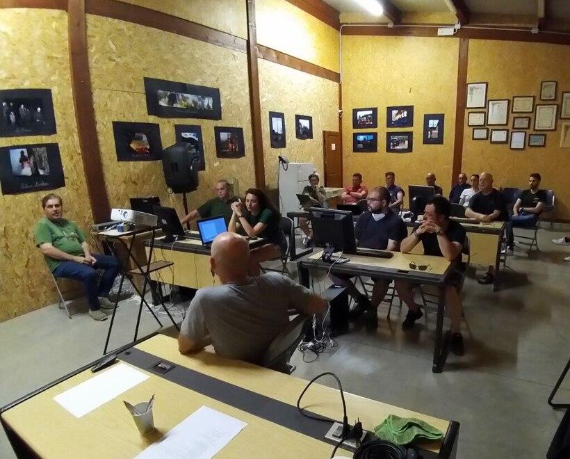 La formazione dei volontari si è svolta nei locali del Centro di scienze naturali di Galceti