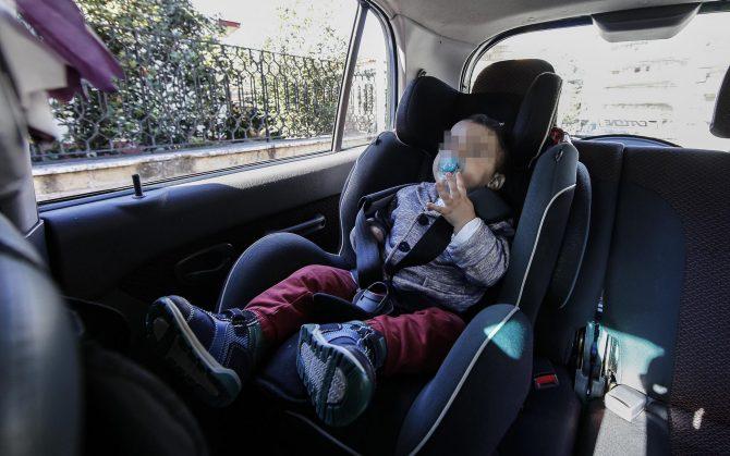 Bimba di 6 mesi in auto sotto il sole salvata da un carabiniere