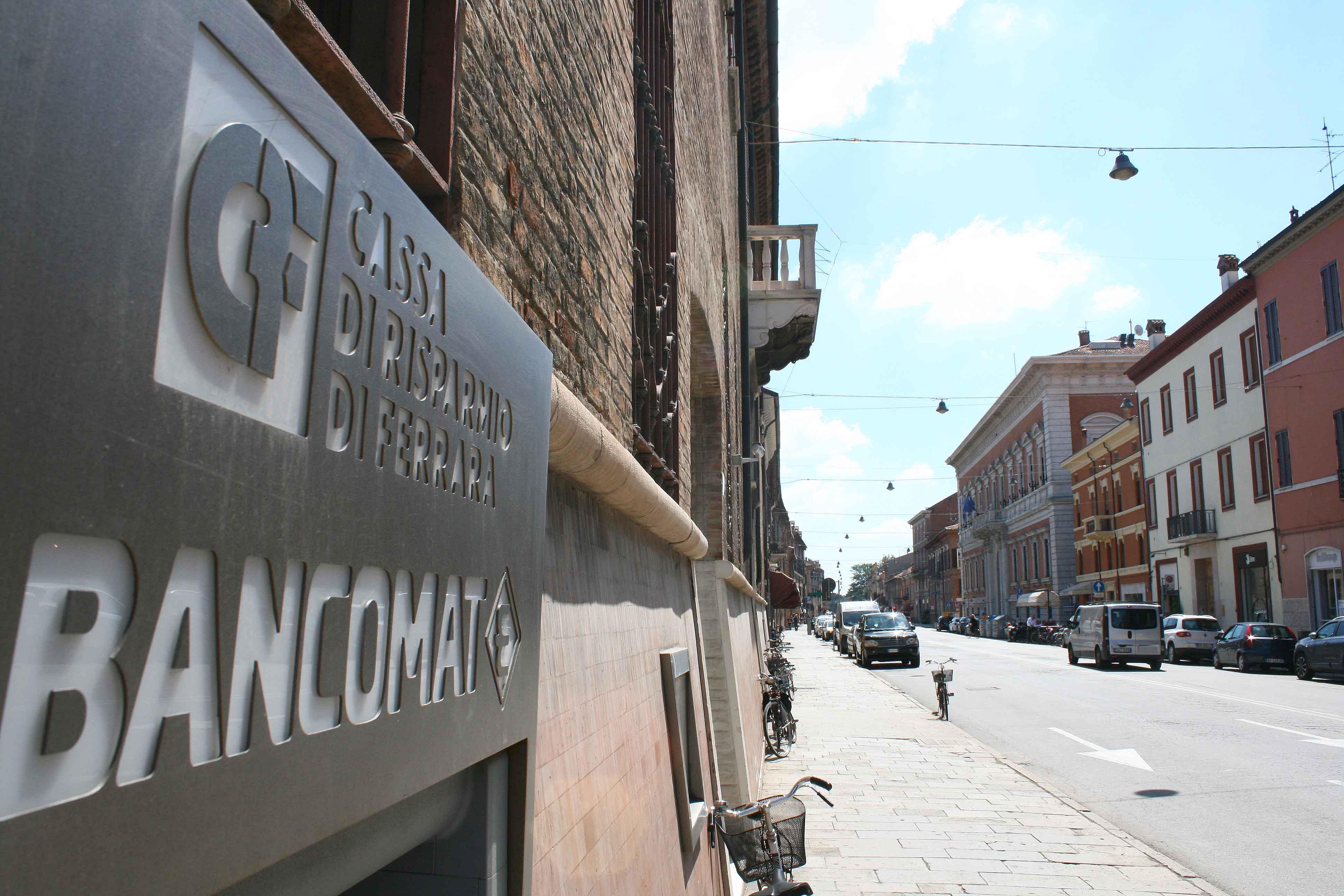 La sede di Carife in Corso Giovecca