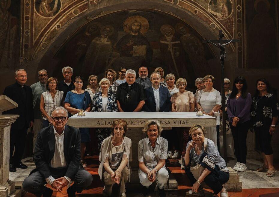 Le artiste di Reggio Ricama protagoniste in Vaticano
