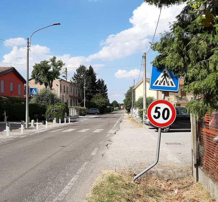 Mirandola Vincono i cittadini: limite dei 50 orari a San Giacomo Roncole