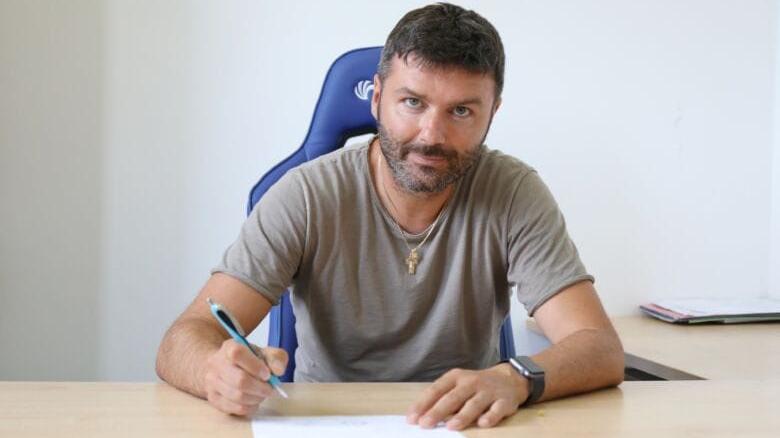 La firma del nuovo Dg Goretti