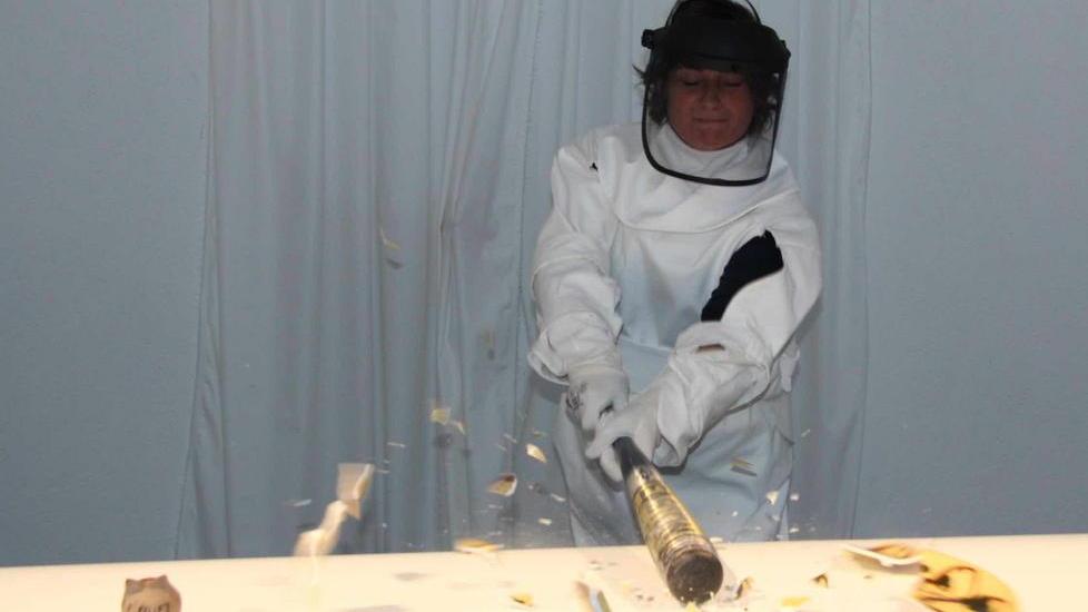 Hai voglia di spaccare tutto? A Contemporanea si può fare