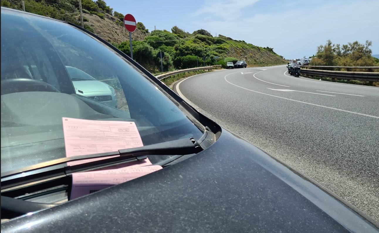 Auto in sosta vietata sul lungomare trentaquattro multe in due giorni