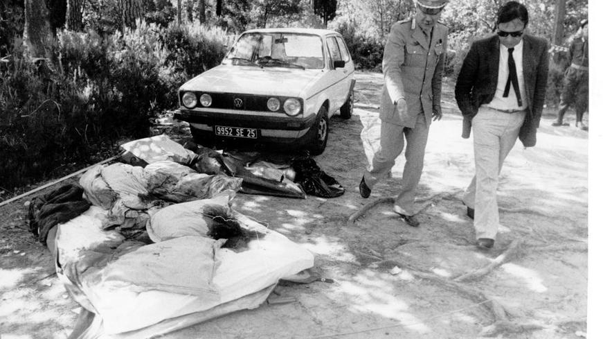 
	Scopeti 1985, la scena dell&#39;ultimo massacro: morirono due francesi Nadine Mauriot e Michel Kravelchvili

