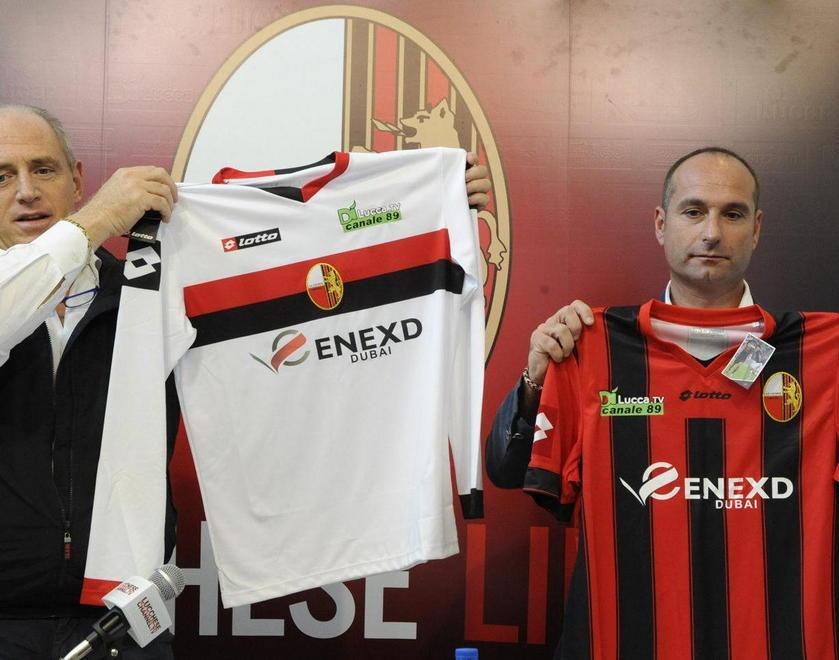 La Enexd ltd di Dubai è lo sponsor della Lucchese 