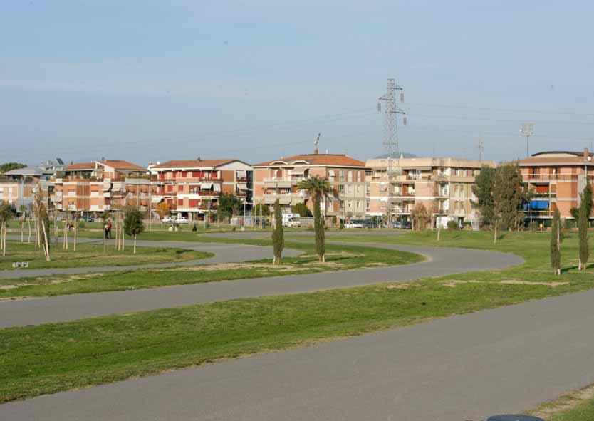 Il parco di via Giotto