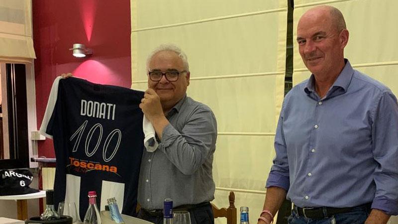 È anche un po’ amaranto la maglia del Rosignano Solvay 1922