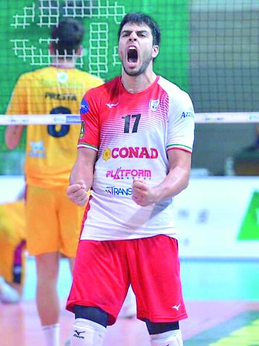 
	Antonino Suraci, opposto Conad Volley Tricolore Reggio Emilia

