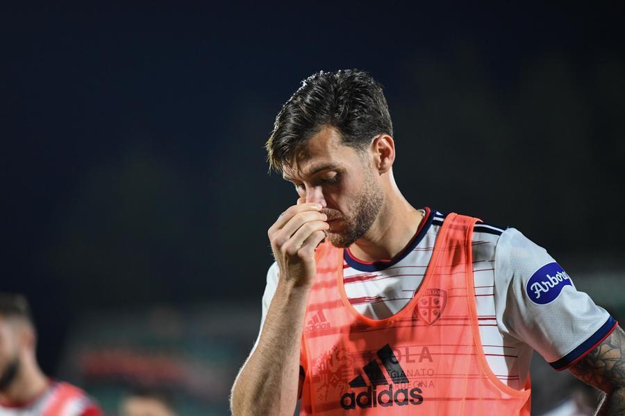 
	Luca Ceppitelli alla fine di Venezia-Cagliari

