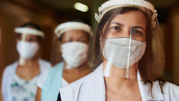 Personale sanitario in un ospedale