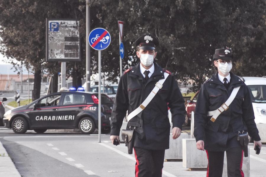Foto di Michele Silvestri - Controllo Carabinieri ai Quattro Mori- foto Michele Silvestri