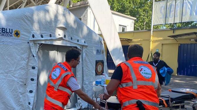 Modena Malori al Braglia per caldo e disidratazione: 60 interventi al concerto di Ultimo