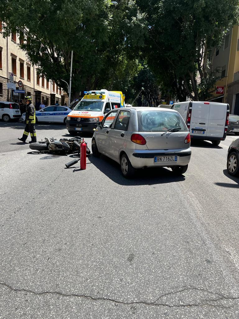 Sassari, schianto tra una Honda e una Matiz: grave un uomo di 48 anni 