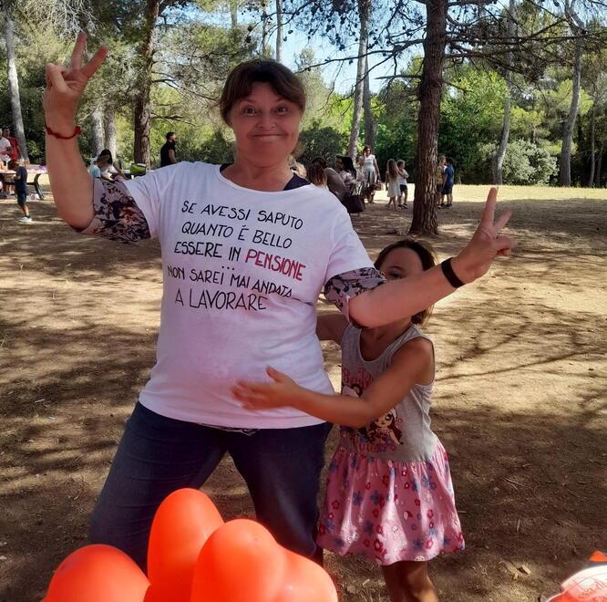 La “tata” degli asili Vania-Mary Poppins saluta i suoi piccoli dopo ventitré anni