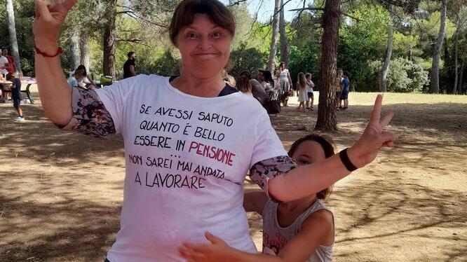 La “tata” degli asili Vania-Mary Poppins saluta i suoi piccoli dopo ventitré anni