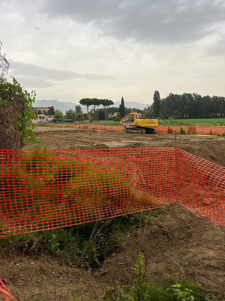 
	Nella foto l&rsquo;area di cantiere a Putignano dove &egrave; previsto il sottopasso carrabile e dove sono in corso da giorni scavi archeologici


