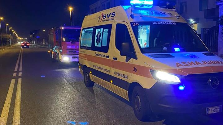 Un'ambulanza della Svs (foto d'archivio)