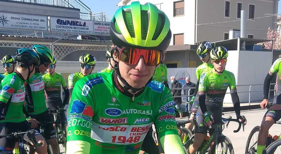 Ciclismo, Edoardo Cipollini outsider in gara ai campionati italiani Juniores