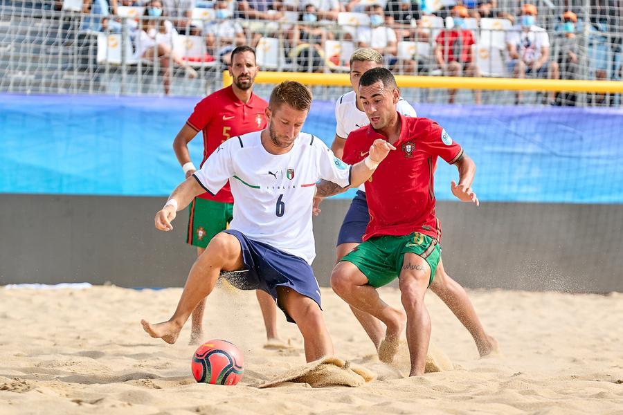 FIGUEIRA DA FOZ, PORTUGAL - SEPTEMBER 11:  during day 3 of the Euro Beach Soccer League Superfinal at Praia de Buarcos on September 11, 2021 in Figueira da Foz, Portugal. (Photo by Jose Manuel Alvarez/BSWW)