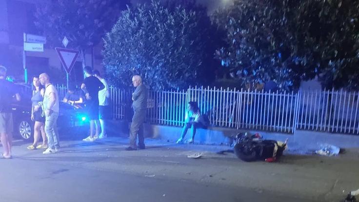 In moto contro un’auto di sera a Castelvetro: grave un sedicenne