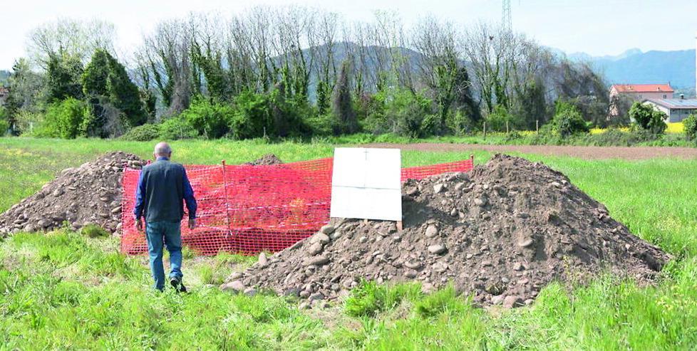 uno scavo di Anas nella zona di San Pietro a Vico