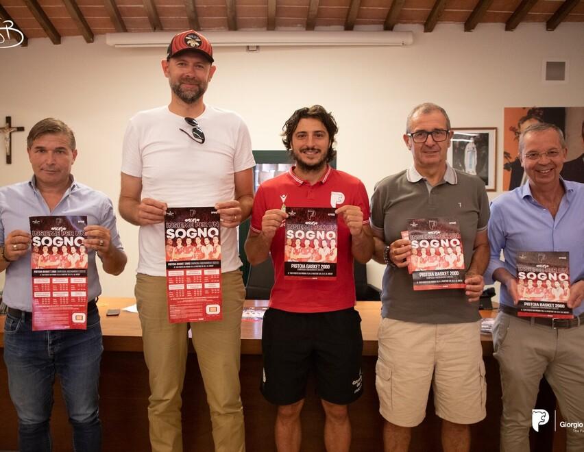 Pistoia basket: «Il nostro sogno? Vogliamo portare almeno mille tifosi sugli spalti»
