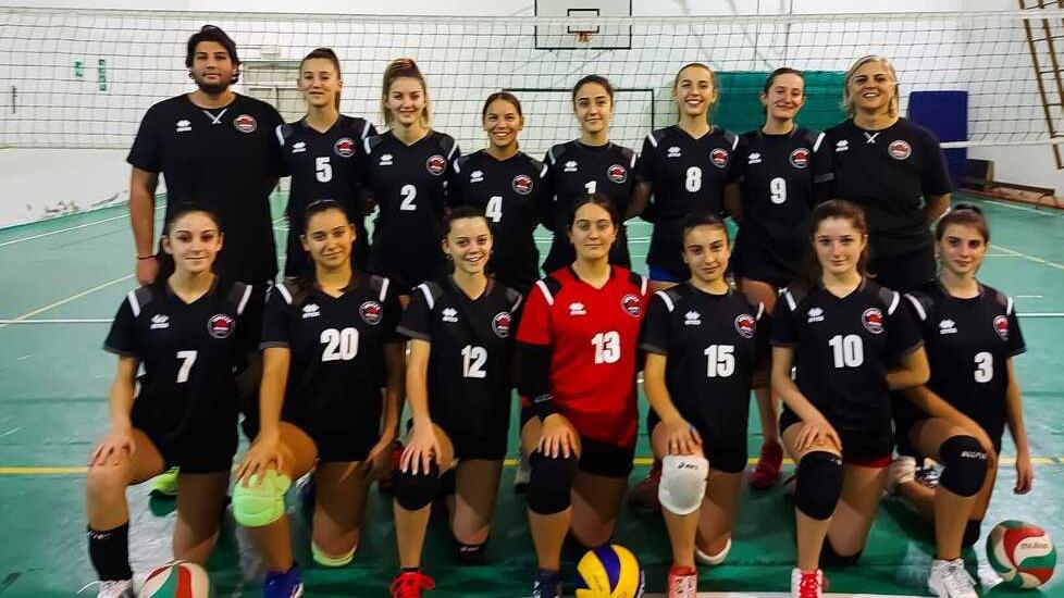 Le ragazze dell’Invicta Volleyball Grosseto