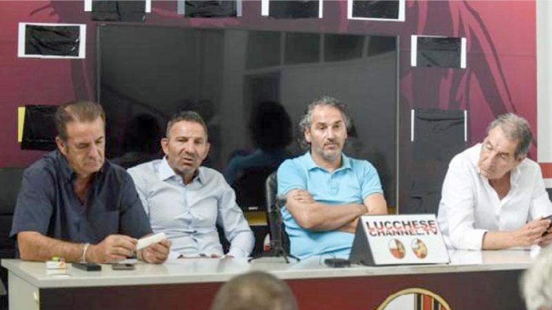 
	I quattro soci: da sinistra Alessandro Vichi, Bruno Russo, Daniele Deoma e Mario Santoro

