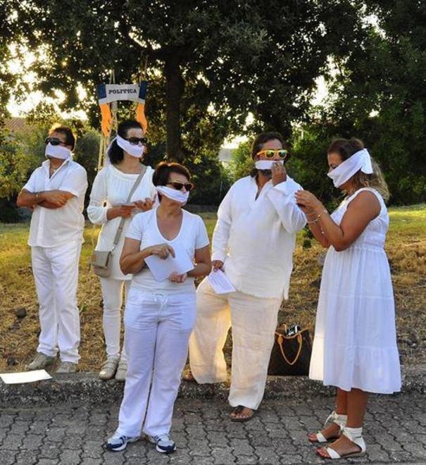 Invasioni bianche contro i tagli ai fondi per la cultura