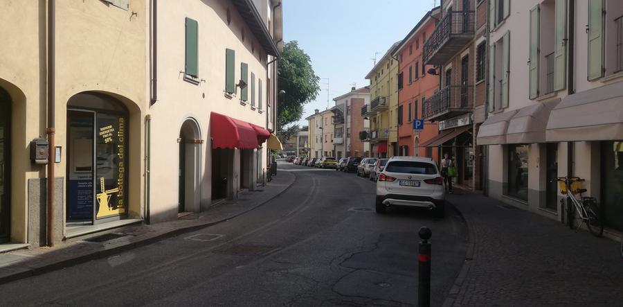 Lavori nelle vie del centro storico