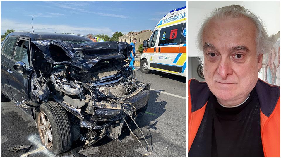 Fucecchio, morto ex impiegato comunale nello schianto contro un Tir 