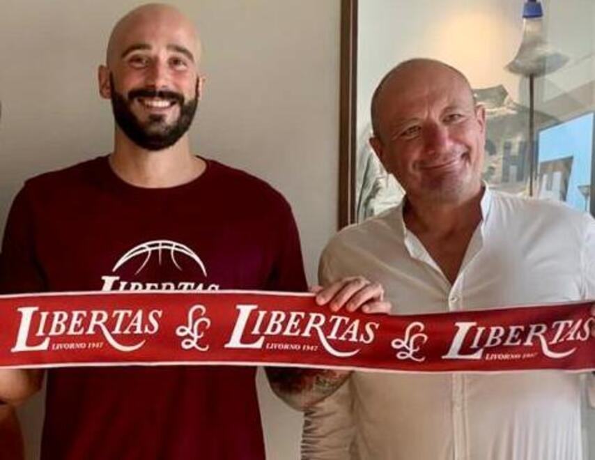 Francesco Fratto insieme al presidente Roberto Consigli (foto Masini-Silvi)