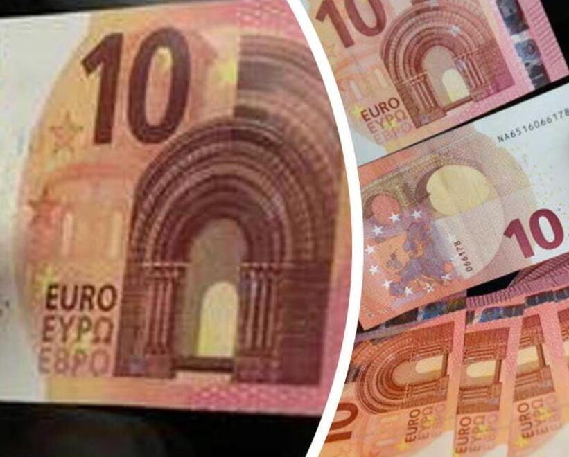 Banconote da 10 euro (foto archivio)
