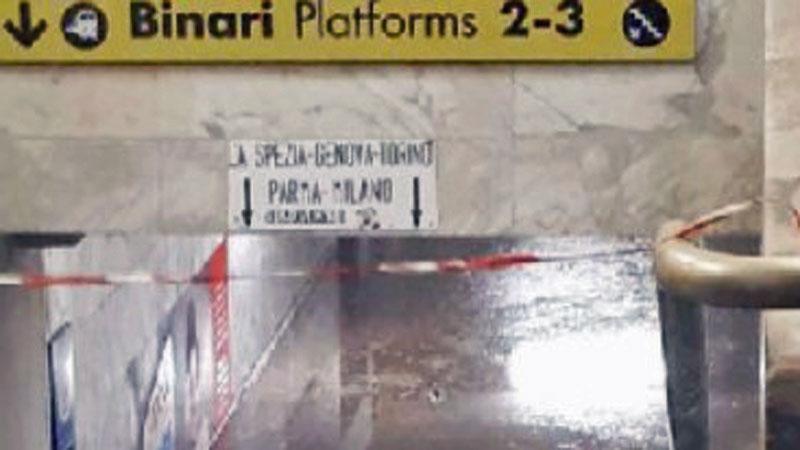 Un’immagine degli allagamenti del 28 scorso