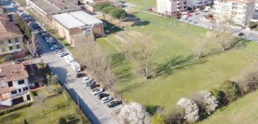 
	L&rsquo;area dove verr&agrave; costruita la scuola di Pontorme

