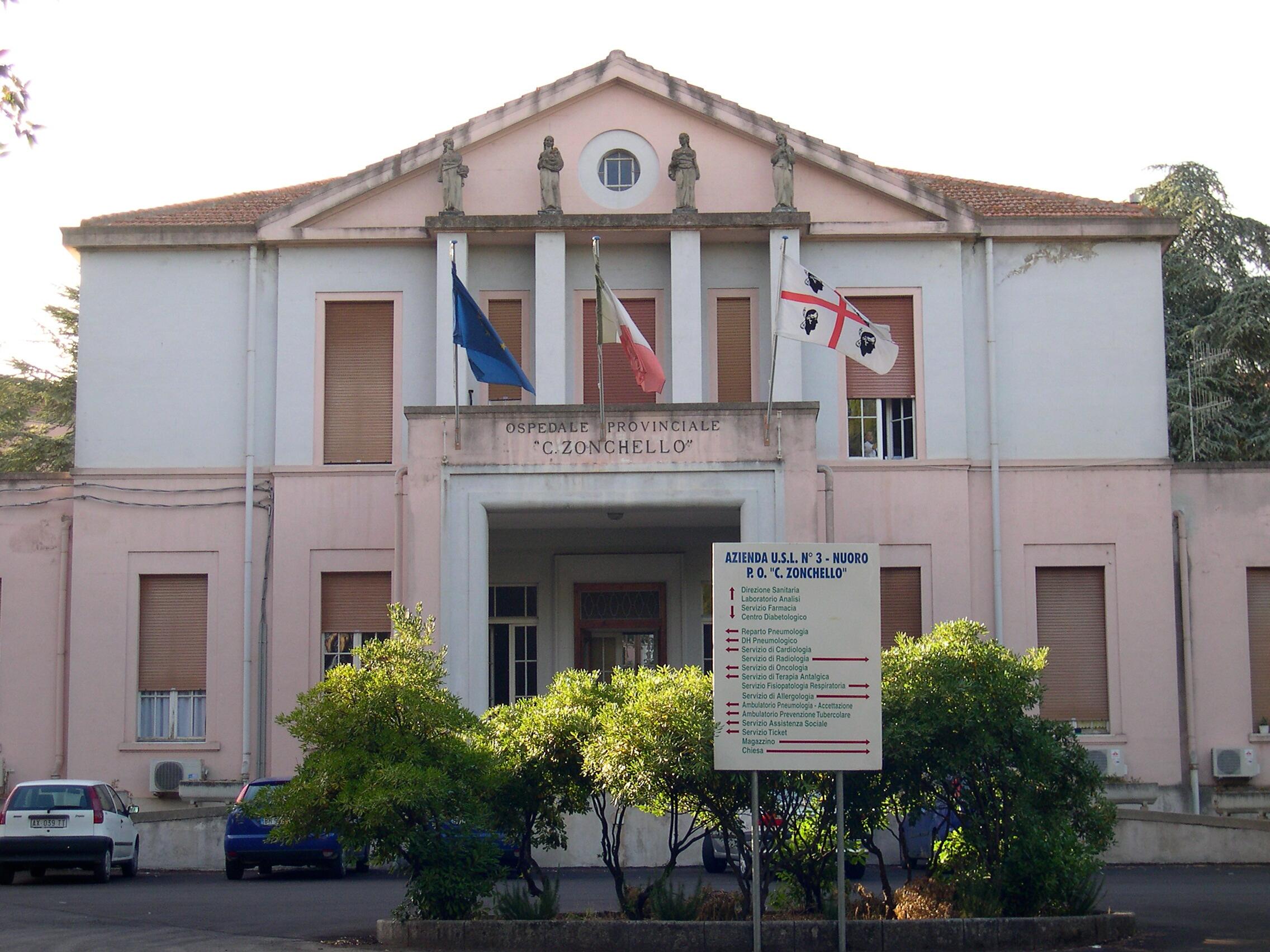 L'ospedale Zonchello di Nuoro