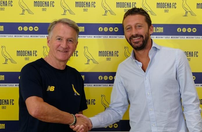 Modena calcio. Mister Tesser: «Azzi e Gagno titolari, Renzetti resta, ma la rosa è da completare»
