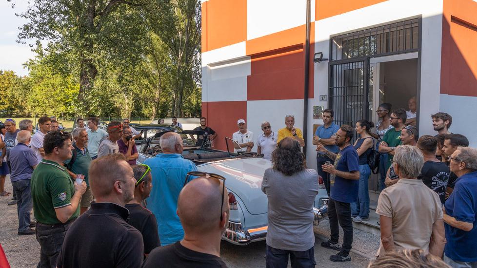 Modena Anche le auto fanno il provino per il film di Mann su Enzo Ferrari