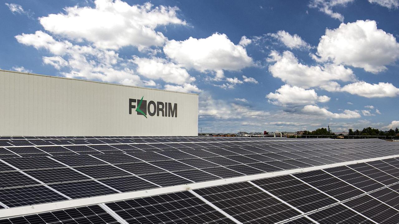 Lo stabilimento del gruppo ceramico Florim a Fiorano: l'azienda punta a emissioni zero