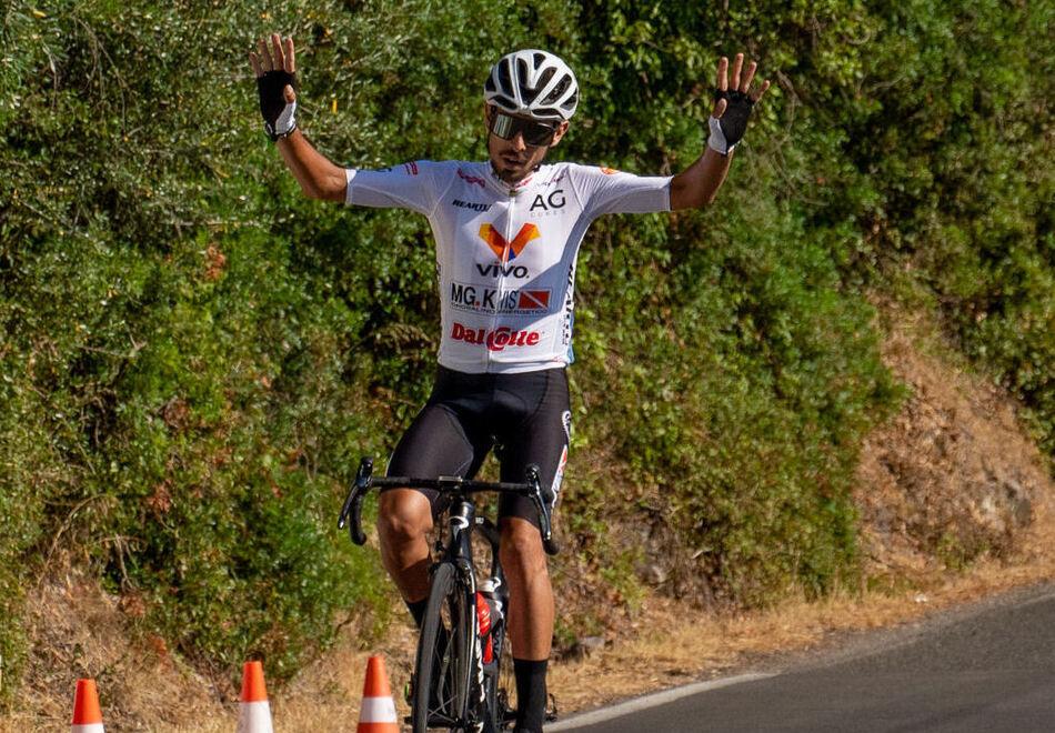 L'arrivo trionfale di Manuel Bongiorno