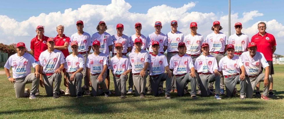 Gli under 18 del Bsc Grosseto