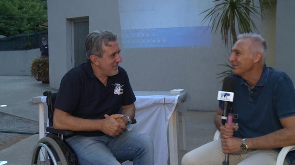 Stefano Turchi ex calciatore affetto e in cura per la Sla