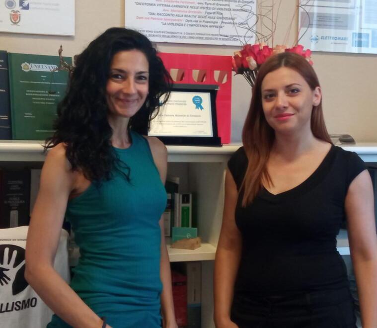 Da sinistra Gabriella Capone e Laura Panella