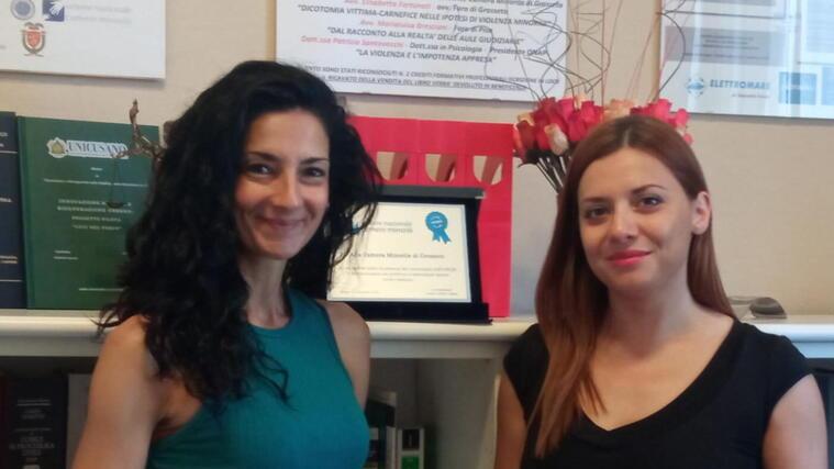 Da sinistra Gabriella Capone e Laura Panella